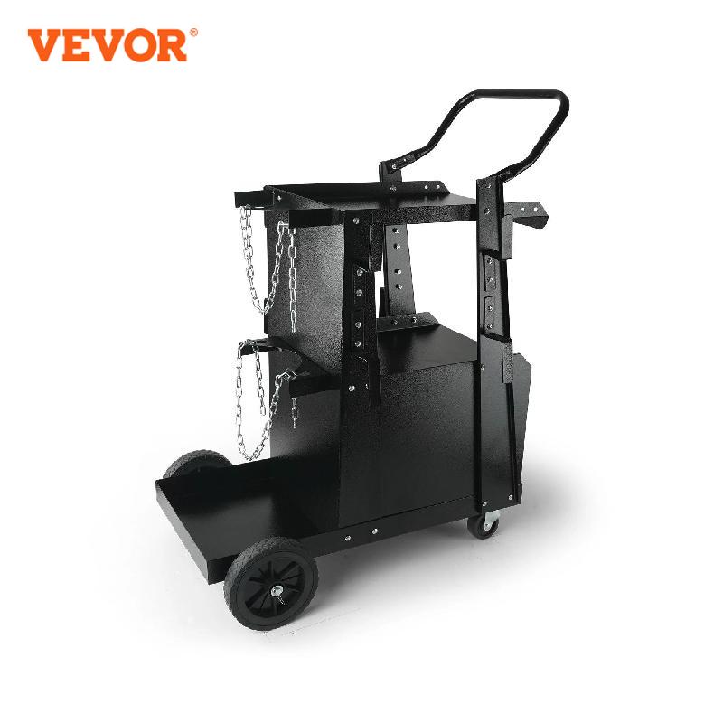 Tig Welder Machine - ซูซีบายรถเข็นเชื่อม 2 ชั้น รถเข็นช่างเชื่อมสำหรับงานหนักพร้อม 360 °