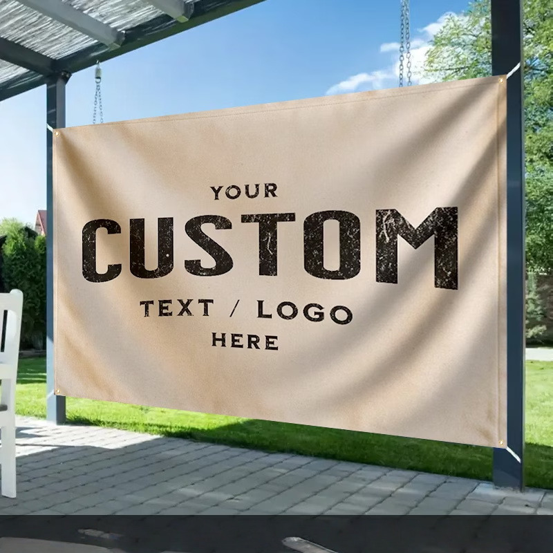 Auto Repair Shop Logo - ธงแบนเนอร์สั่งทำพิเศษ เหมาะสำหรับร้านซ่อมรถยนต์ โลโก้ส่วนตัว งานรับปริญญา สโมสร โฆษณาเชิงพาณิชย์