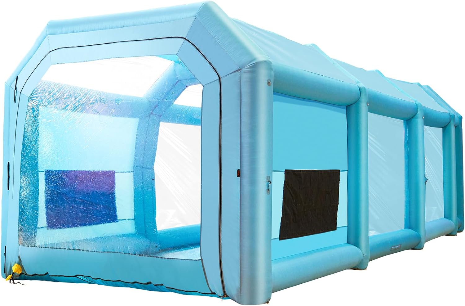 Inflatable Paint Booth - ห้องพ่นสีแบบเป่าลม ขนาด 39.4x16.4x13.1 ฟุต พร้อมเครื่องเป่าลมแรงสูง 2