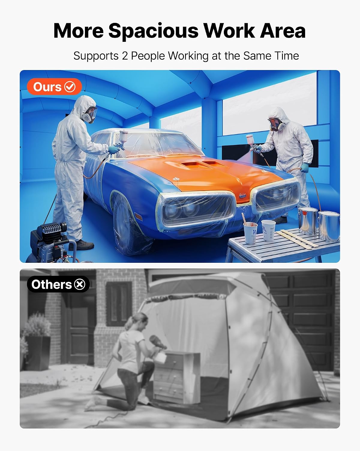 Inflatable Paint Booth, 30 x 1 - Inflatable Paint Booth บทวิจารณ์และราคา