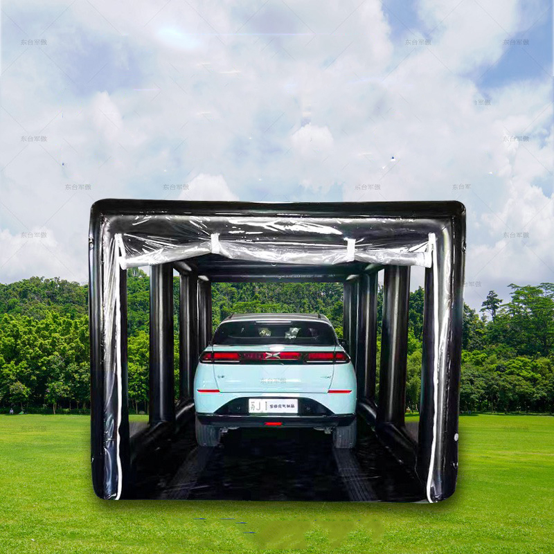 เต็นท์พลาสติกพีวีซีพกพาสำหรับจ - Inflatable Paint Booth บทวิจารณ์และราคา