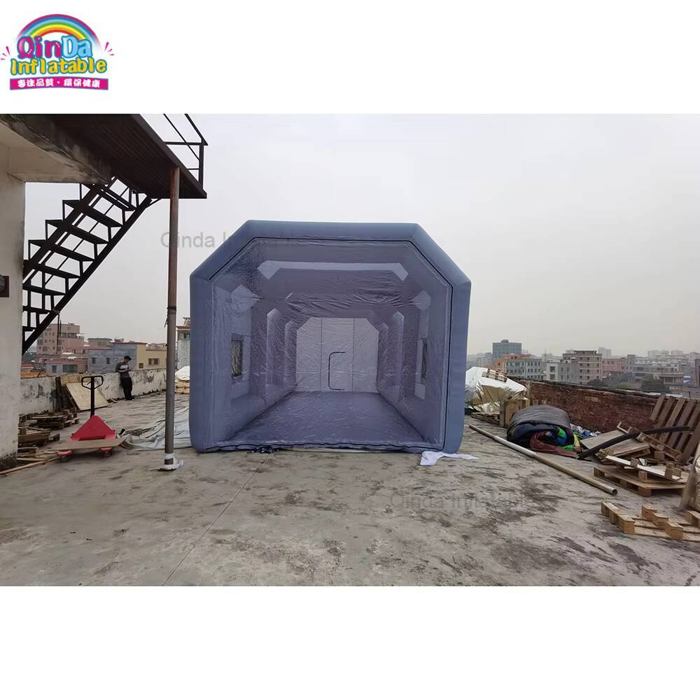 โรงรถเป่าลมยอดนิยม ห้องพ่นสีแบ - Inflatable Paint Booth บทวิจารณ์และราคา