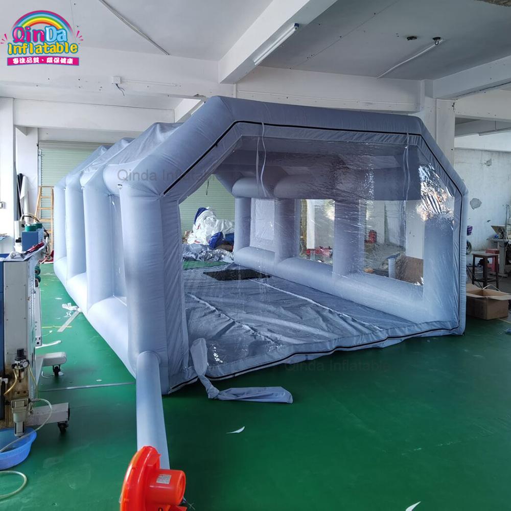 เต็นท์พ่นสีแบบเป่าลมขนาดใหญ่หล - Inflatable Paint Booth บทวิจารณ์และราคา