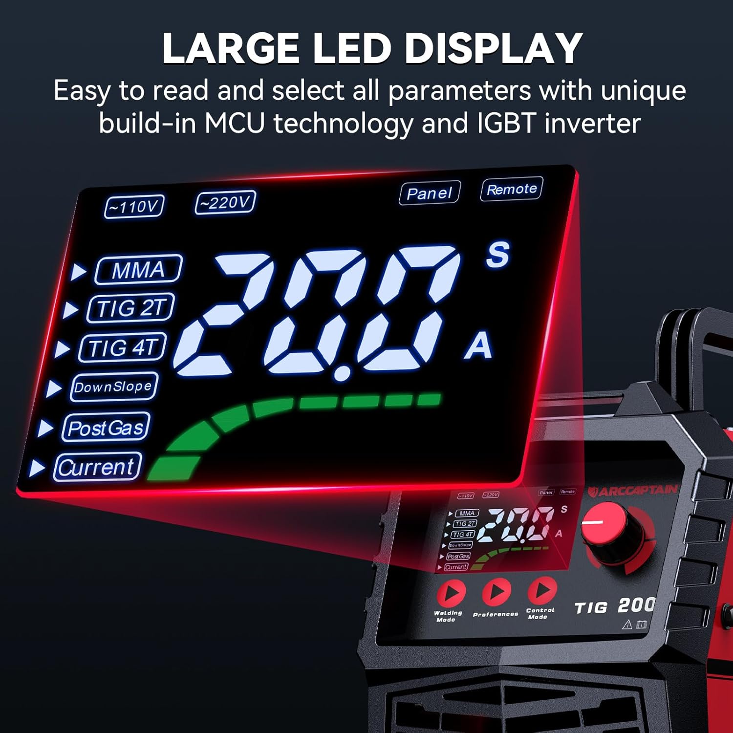 สำหรับเครื่องเชื่อม ARCCAPTAIN - Tig Welder Machine บทวิจารณ์และราคา