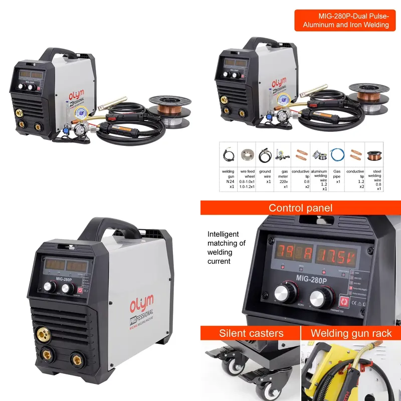 เครื่องเชื่อมอินเวอร์เตอร์ MIG - Tig Welder Machine บทวิจารณ์และราคา