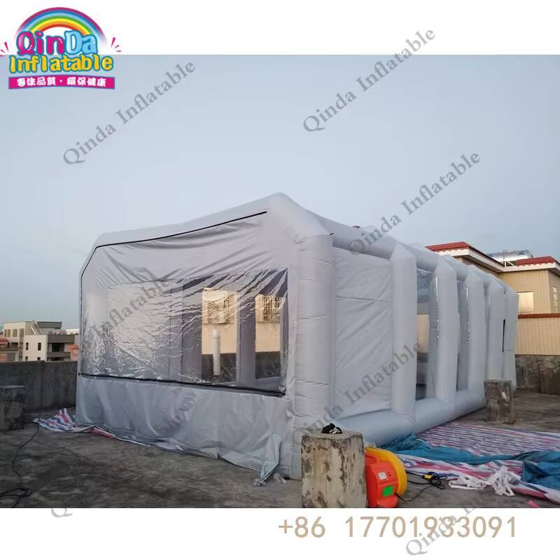 เต็นท์พ่นสีแบบพกพาสำหรับรถยนต์ - Inflatable Paint Booth บทวิจารณ์และราคา
